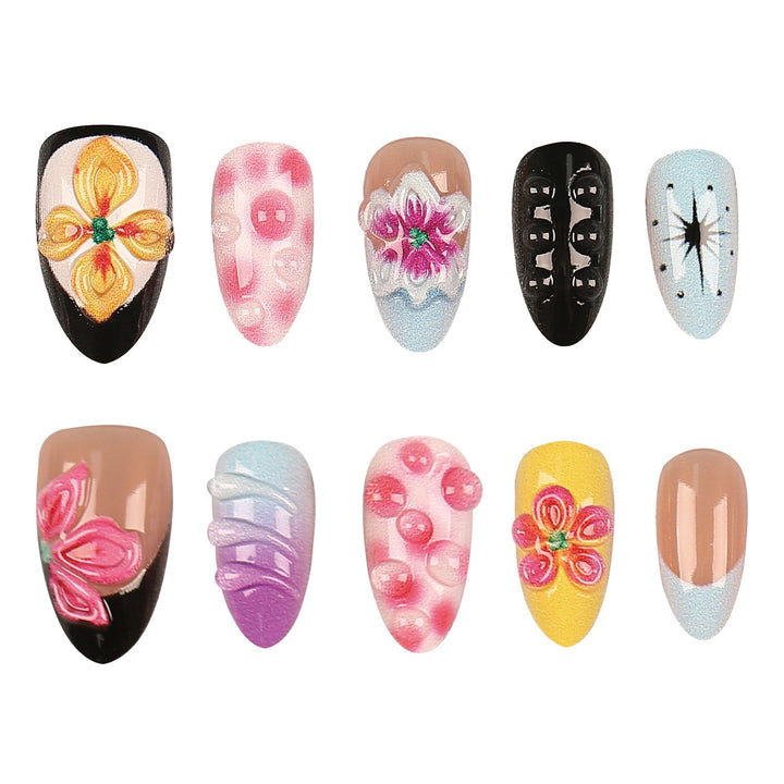 Decorative Nail Tip Set