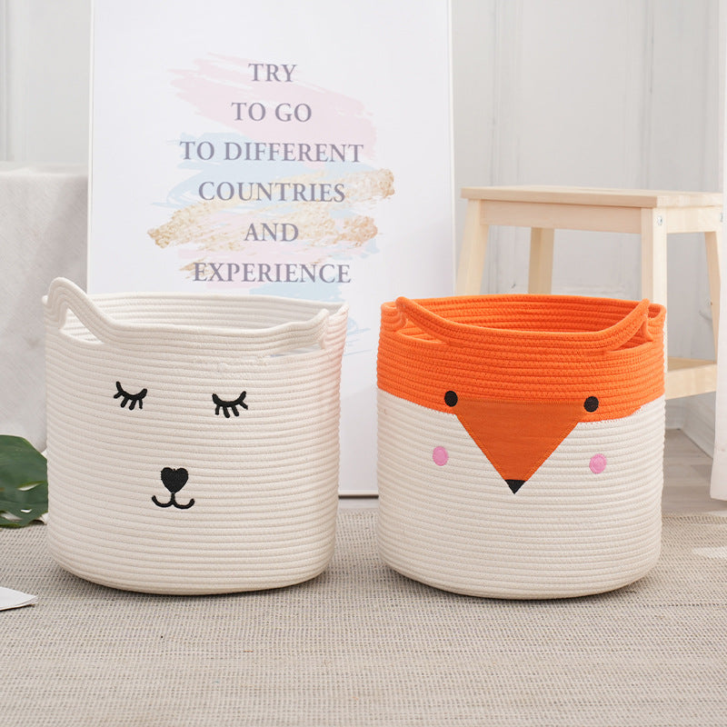 Tier motif storage basket Kalsten