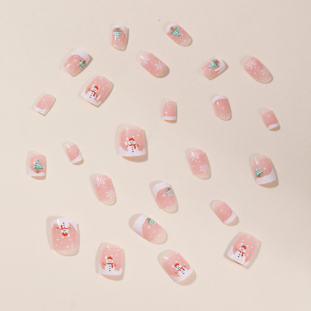 Festive Holiday-Themed Nail Art Kalsten