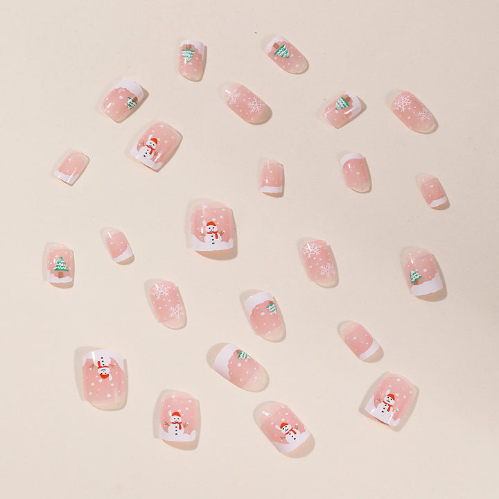 Festive Holiday-Themed Nail Art Kalsten