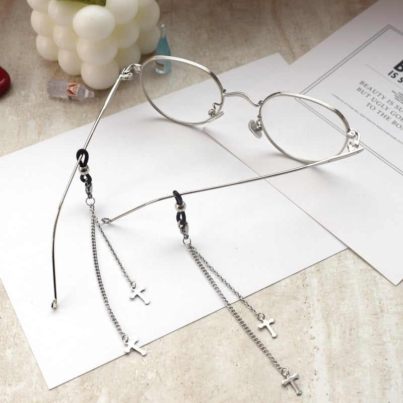 Durable Metal Eyewear Chain with Adjustable Fasteners Kalsten