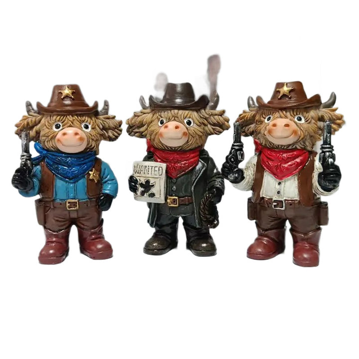 Funny Cowboy Figurine Kalsten