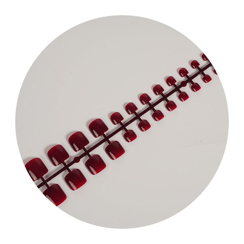 Glossy Square Press-On Nail Set Kalsten