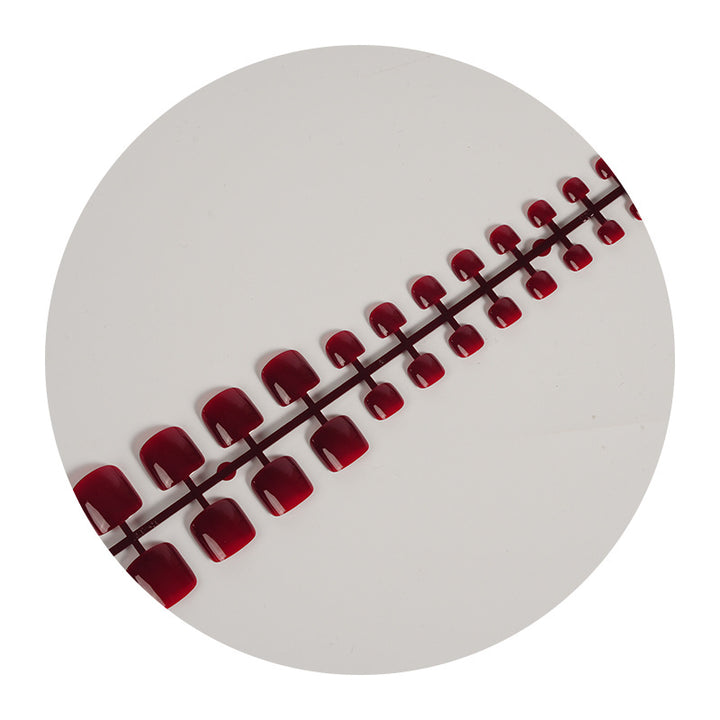 Glossy Square Press-On Nail Set Kalsten