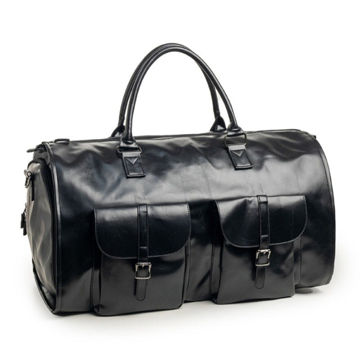 Elegant Travel Bag with Integrated Suit Compartment Kalsten