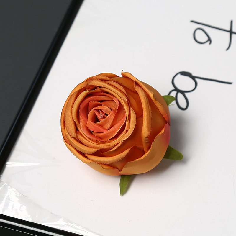Decorative Satin Rose for Home Decor Display