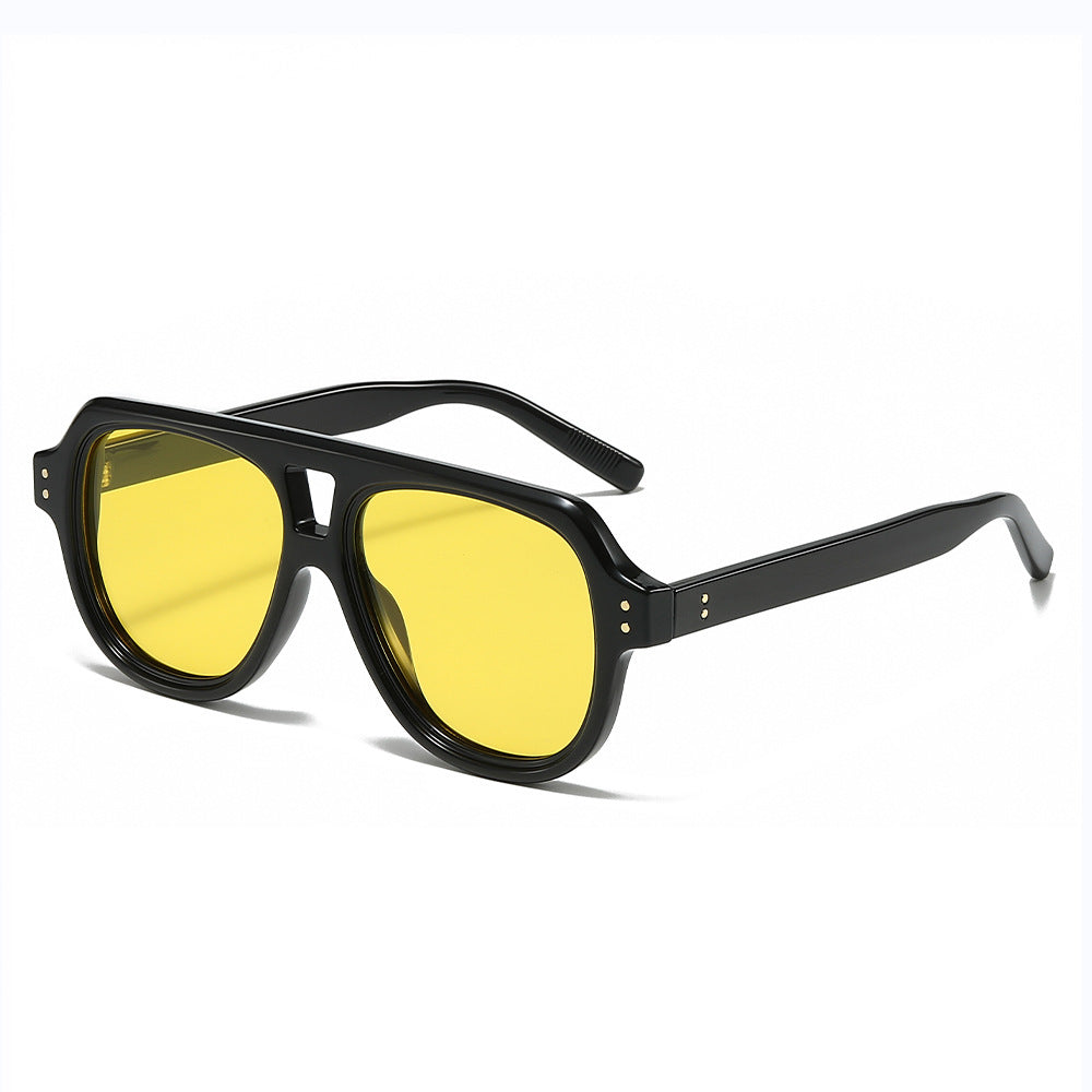 Retro-Inspired Tortoise Shell Frame Sunglasses Kalsten