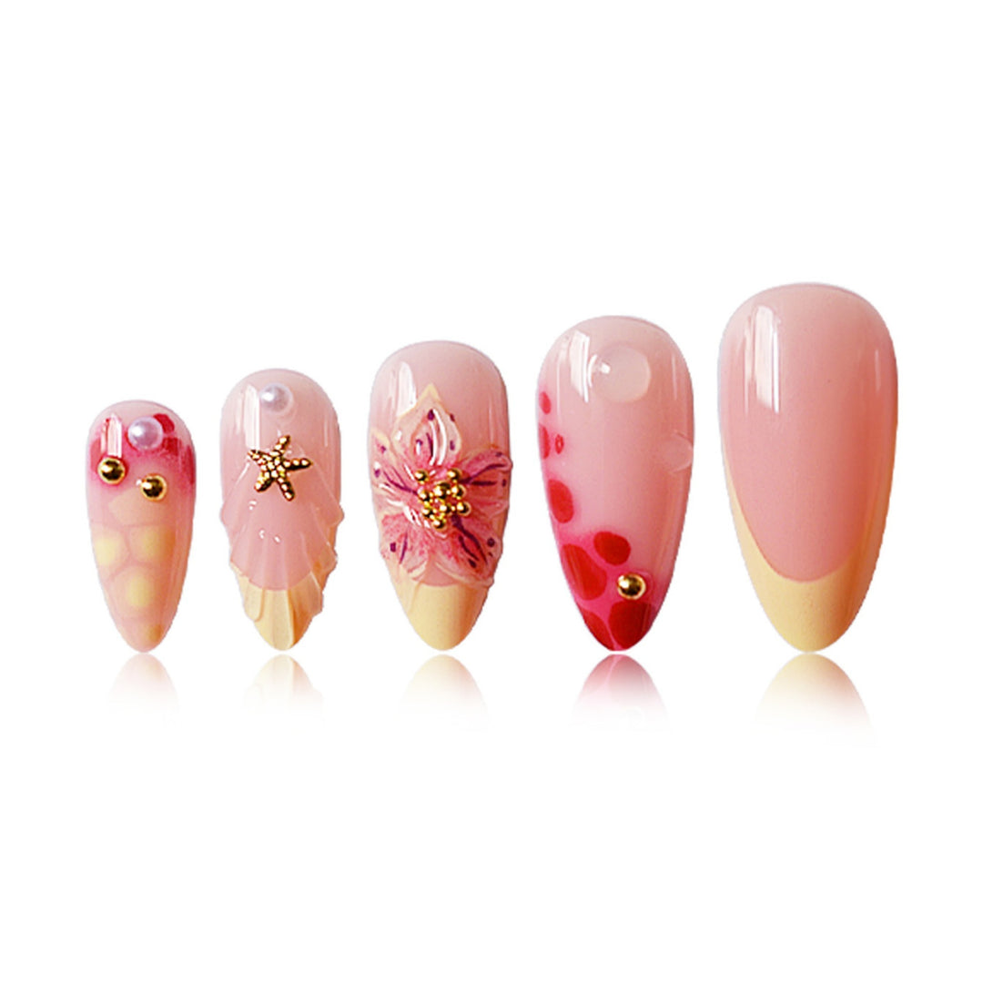 Artistic Floral Nail Art Extensions Kalsten 1787913534