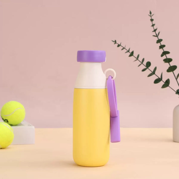 Ladies Insulated Sports Water Bottle with practical carrying strap Kalsten
