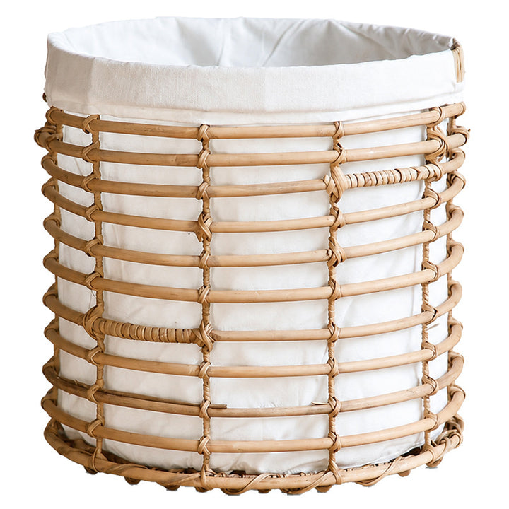 Basket with high-quality cotton inner bag Kalsten