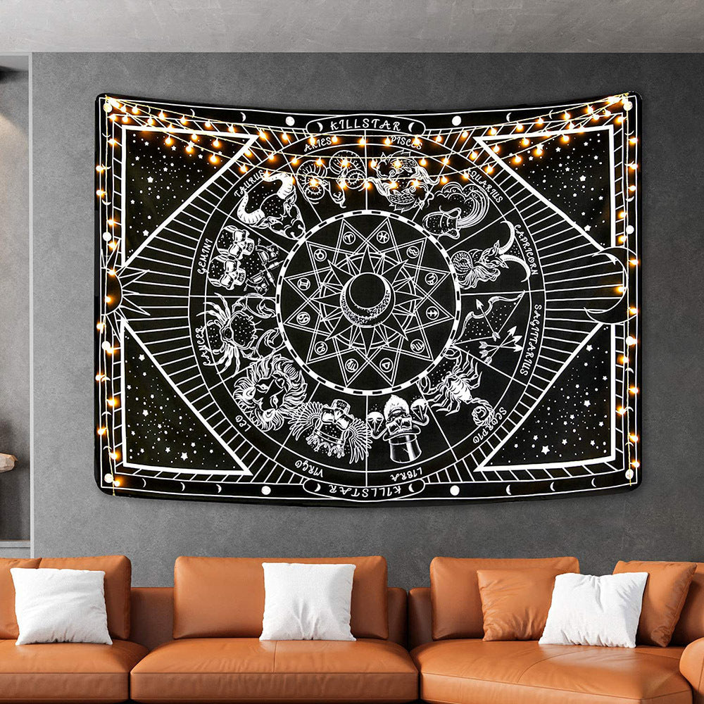 Celestial Design Wall Tapestry