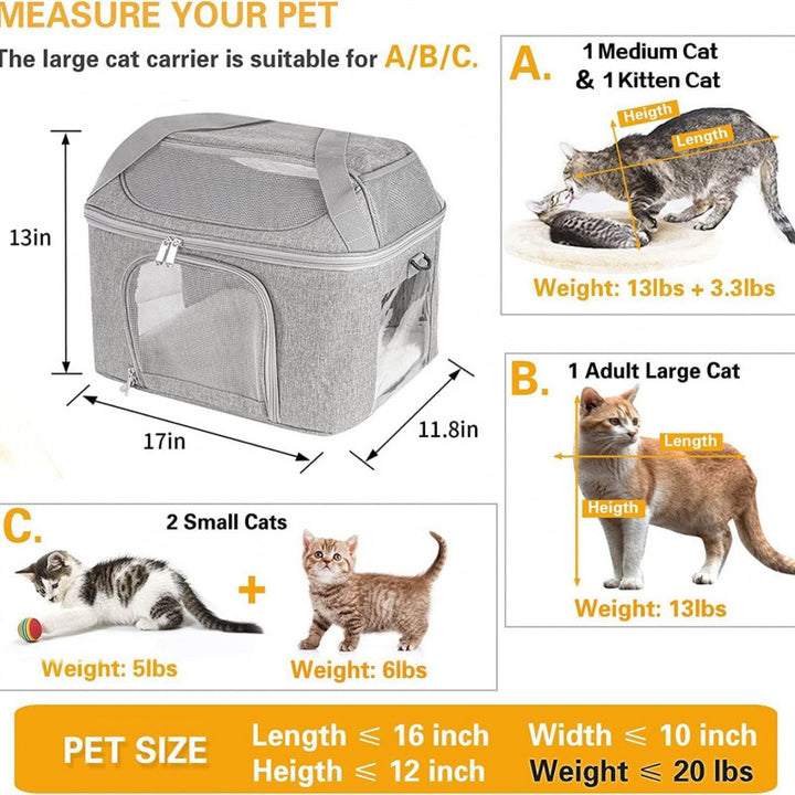 Practical Pet Carrier Kalsten