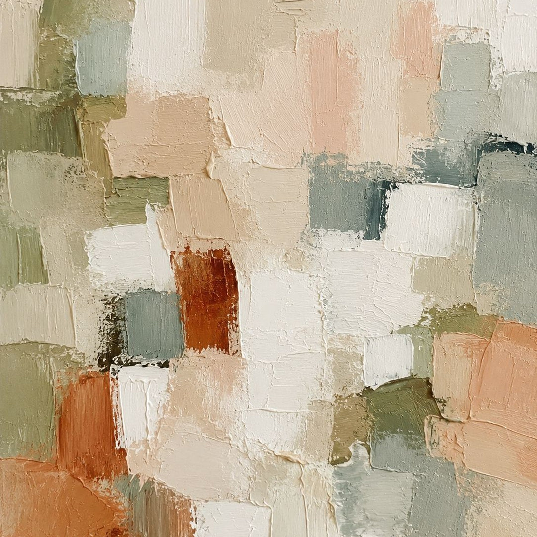 Abstract Textured Canvas Artwork for Home