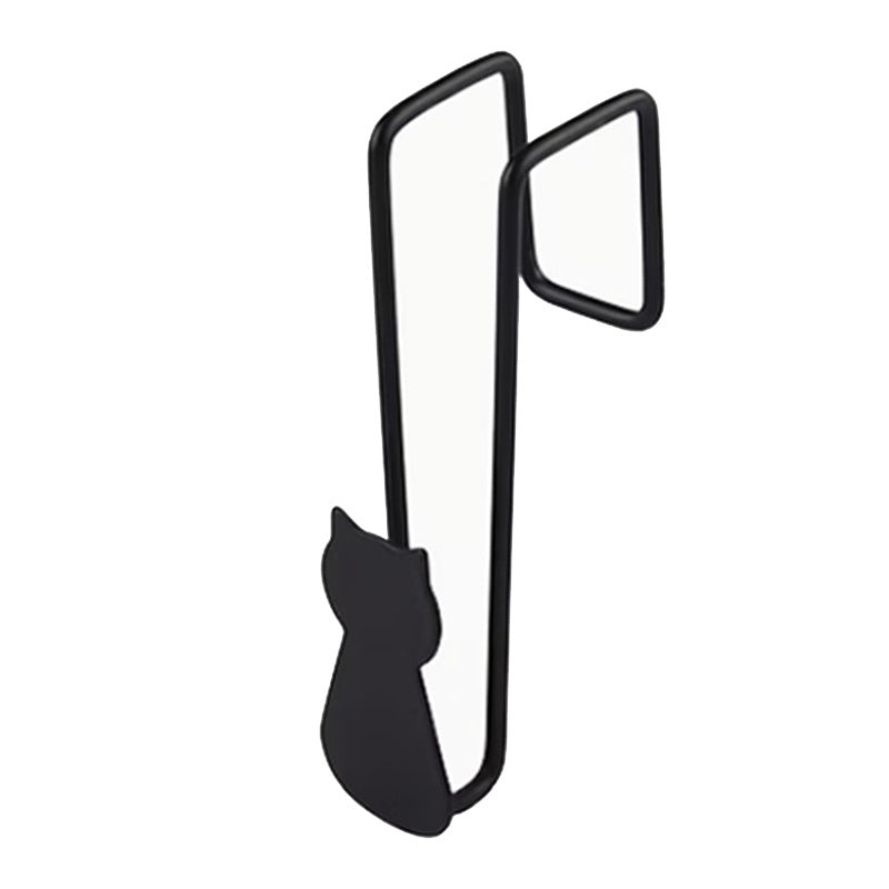 Stylish wall hook with cat motif Kalsten