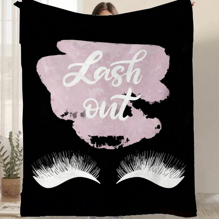 Artistic Patterned Throw Blanket