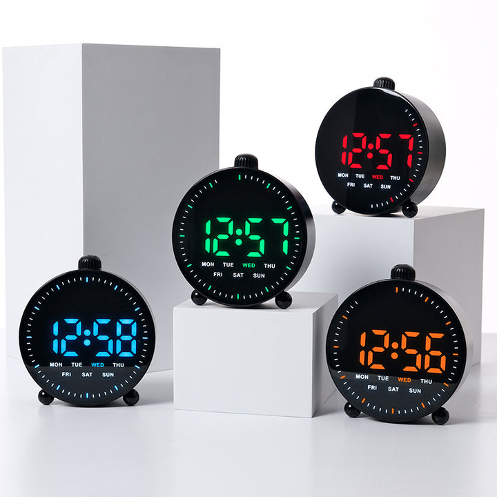 Digital desk clock with LED display and date Kalsten