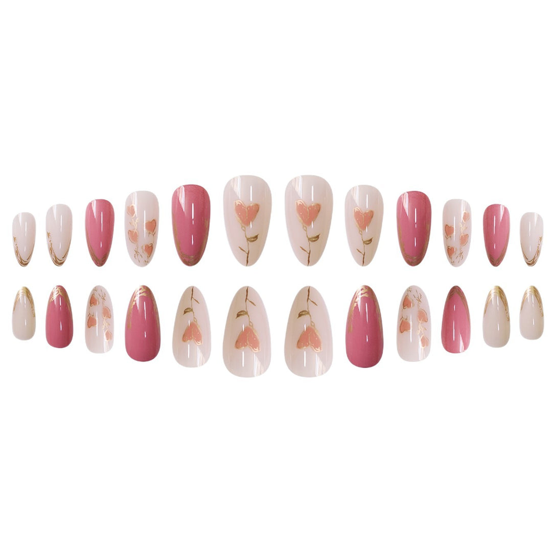 Artistic Stiletto Nail Art Extensions Kalsten