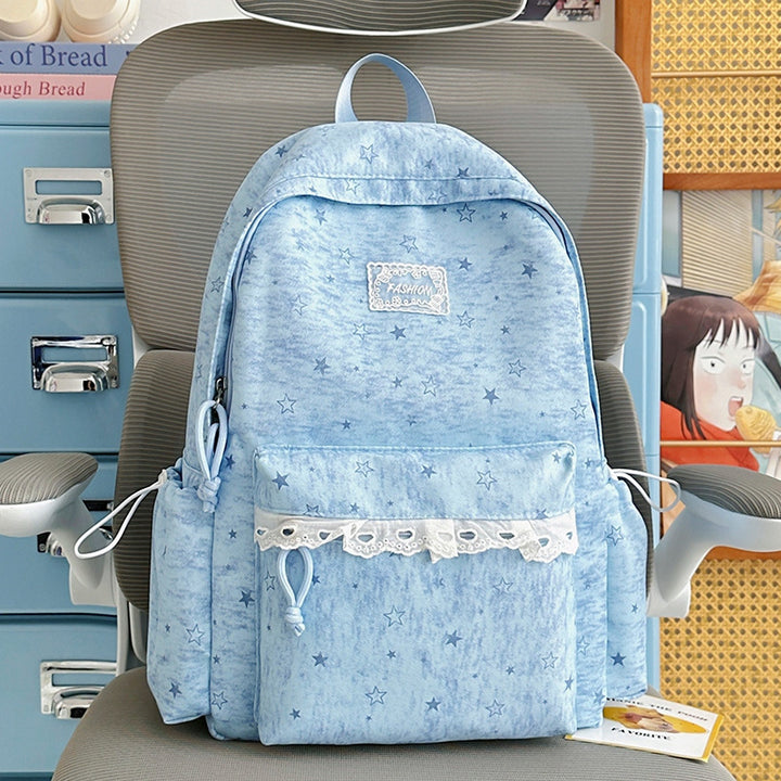Stylish Star Pattern Backpack Kalsten