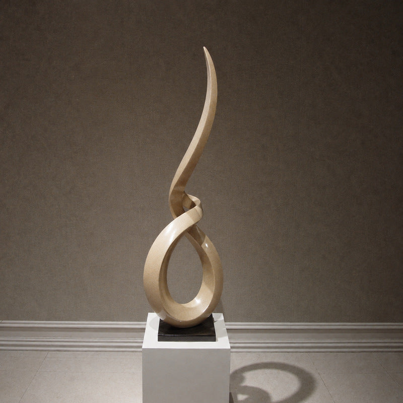 Abstract Decorative Loop Sculpture