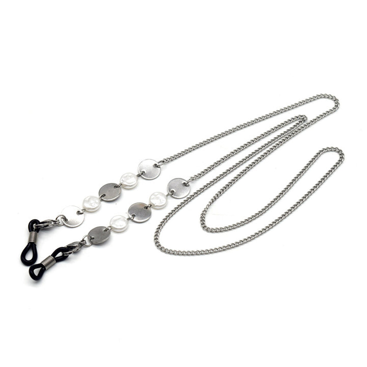 Elegant Metallic Chain Eyewear Holder Kalsten
