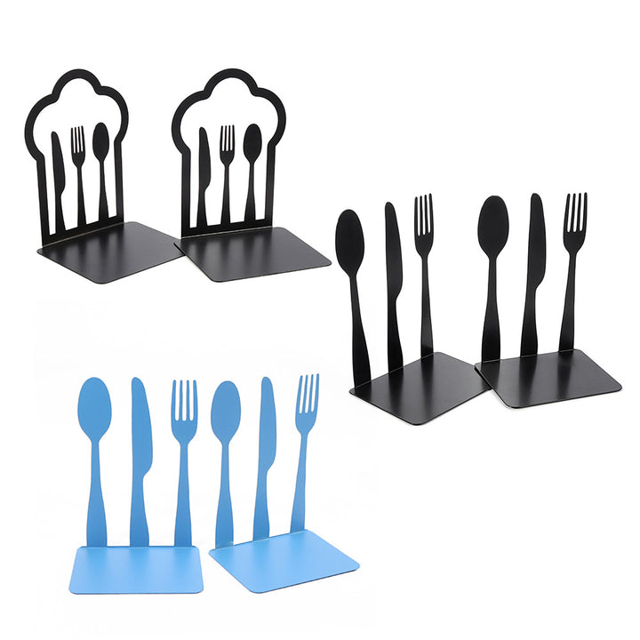 Culinary-Themed Decorative Bookends  1789526258
