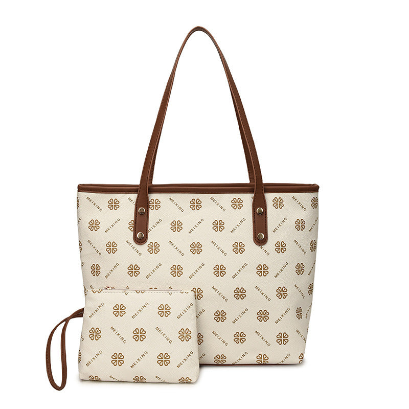 Chic Two-Piece Tote and Pouch Set