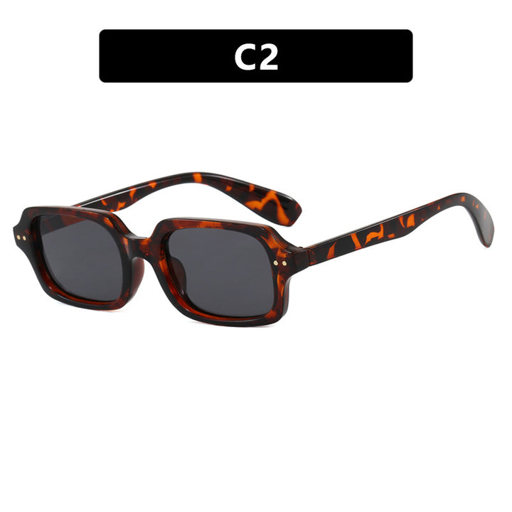 Ladies stylish square sunglasses with striking accents Kalsten