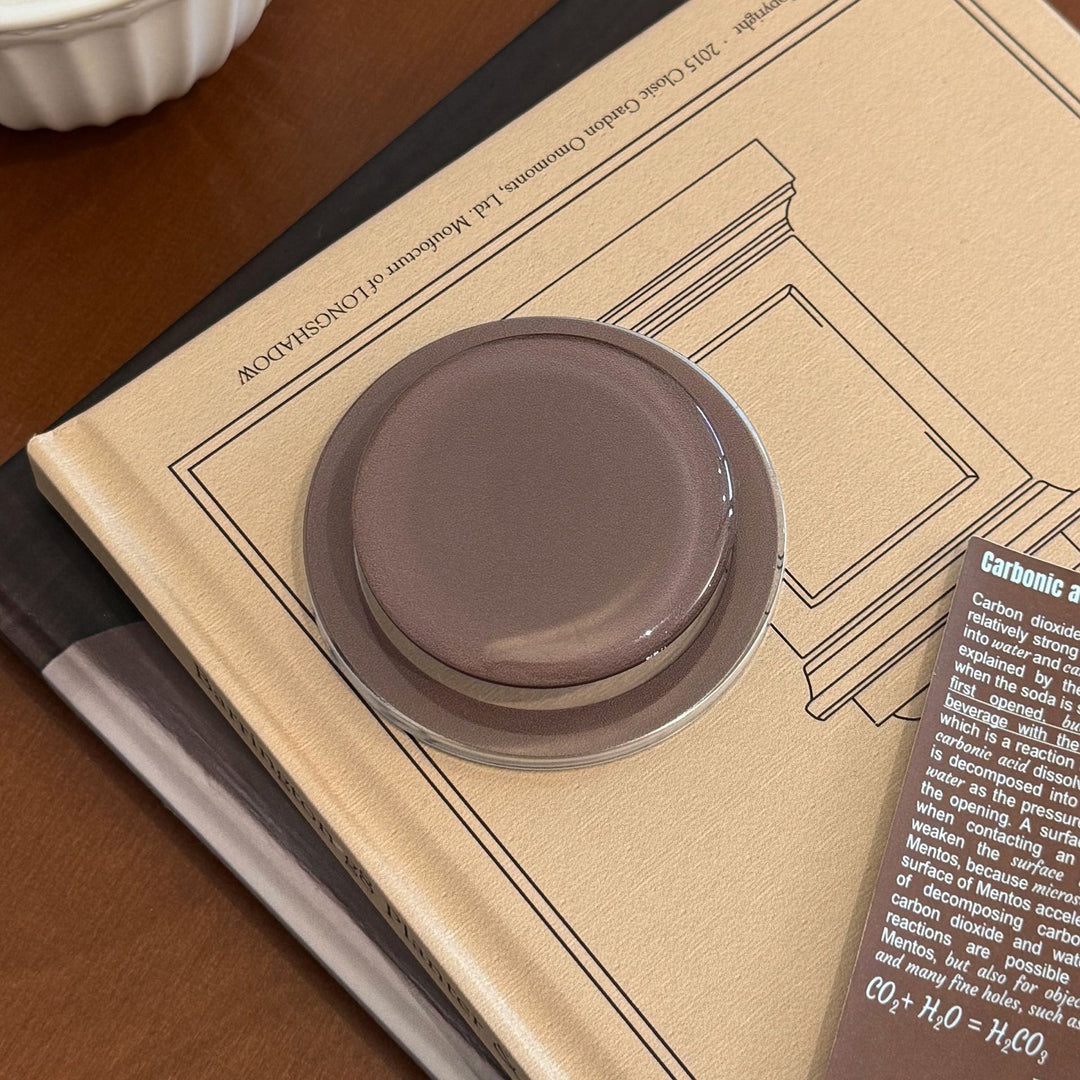 Elegant beef coaster made of high-quality glass Kalsten