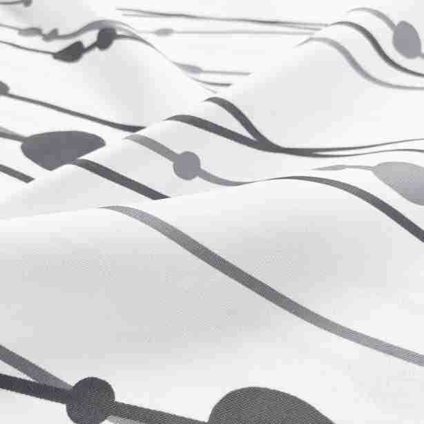 Modern Abstract Shower Curtain Kalsten