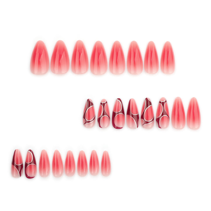 Artful and elegant stiletto nails Kalsten