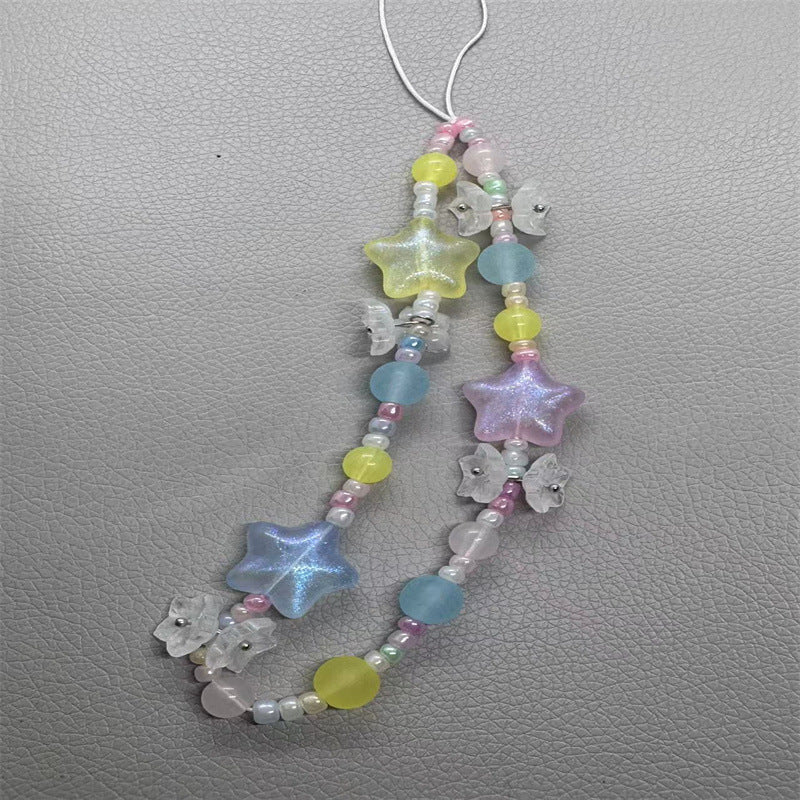 Decorative Star Beaded Eyewear Lanyard Kalsten