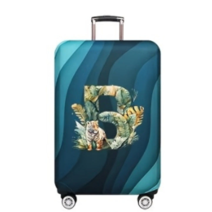 Women's hard-shell suitcase with stylish tiger design Kalsten