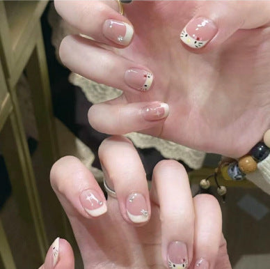 Artistic Heart Pattern Nail Art Extensions Kalsten