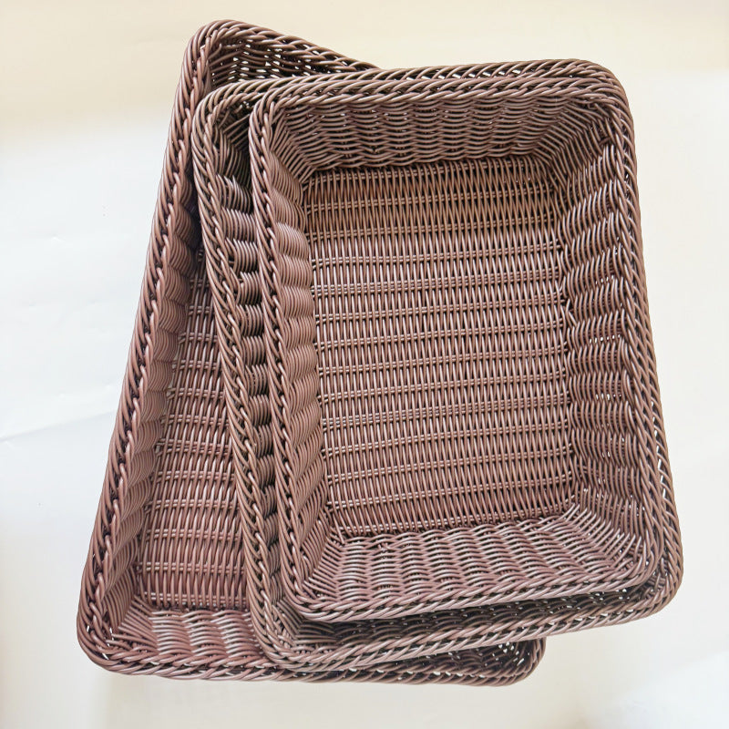Stackable Woven Storage Tray Kalsten