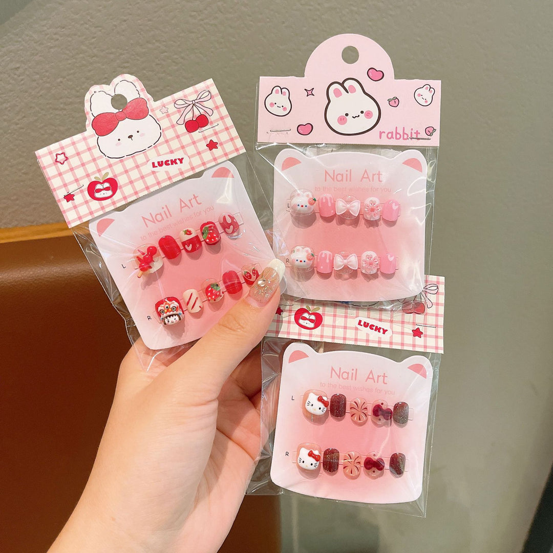 Kawaii Nail Art Artificial Nails Kalsten