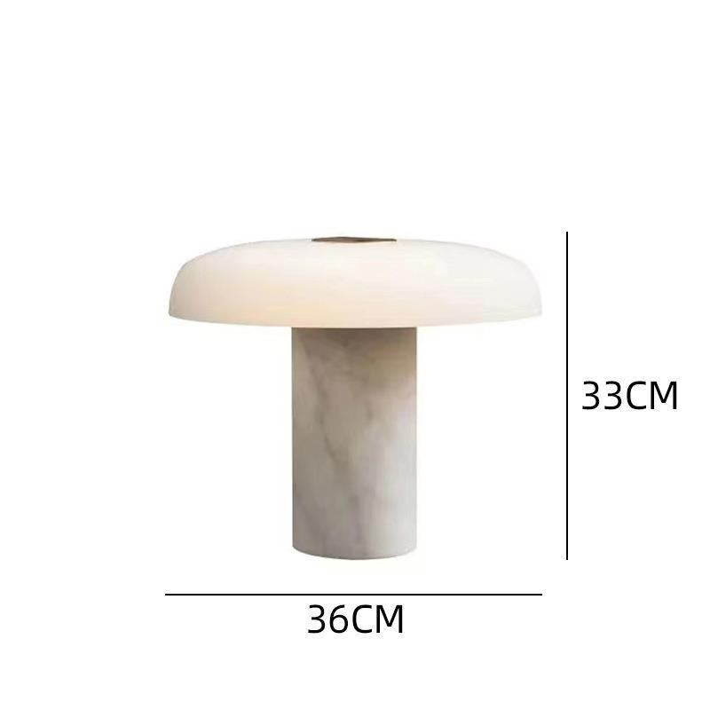 Contemporary Mushroom-Shaped Table Lamp