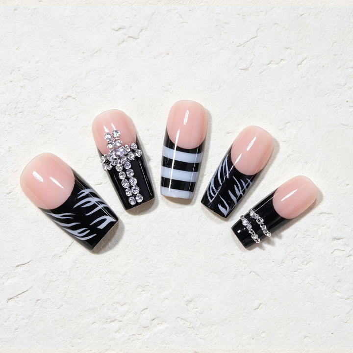 Glamorous Stiletto Nail Art Design Kalsten