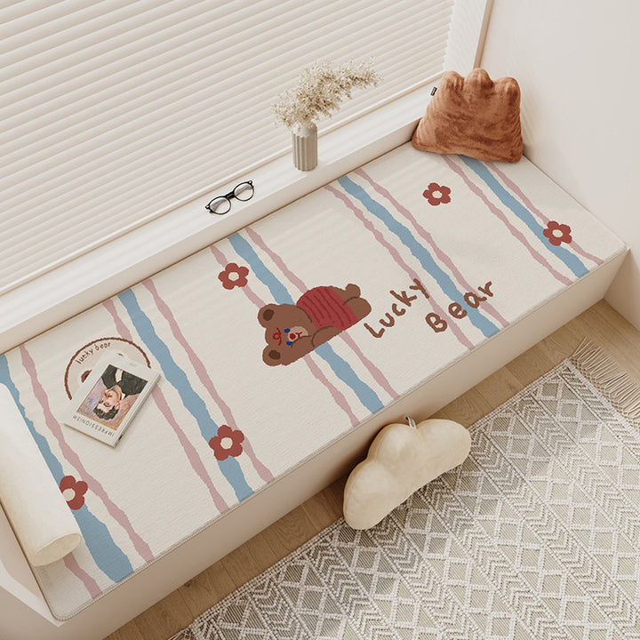 Playful Bear-Themed Decorative Area Rug