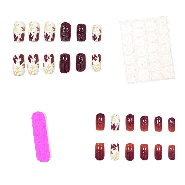 Autumn-Inspired Nail Art Enhancements Kalsten