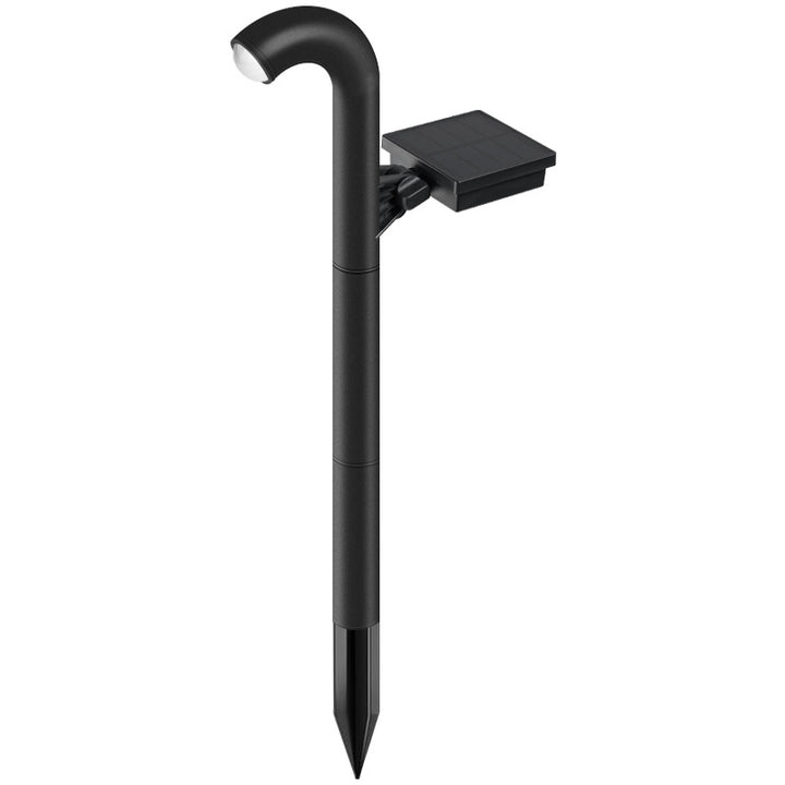 Decorative Solar Pathway Projection Lights With Adjustable Curved Head Stake Mount Kalsten