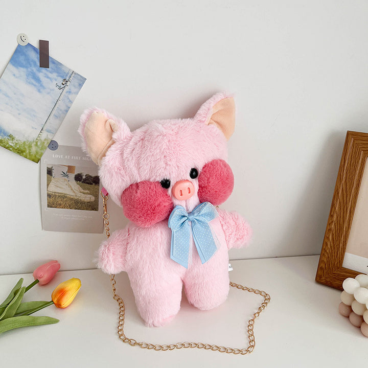 Cute Plush Animal Crossbody Bag