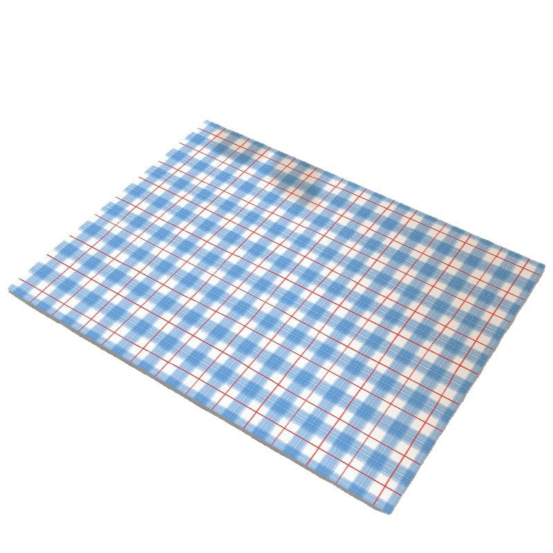 Plaid Kitchen Table Mat