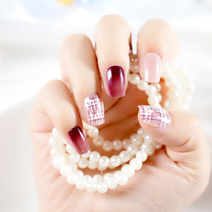 Stylish Gradient Press-On Nail Set Kalsten