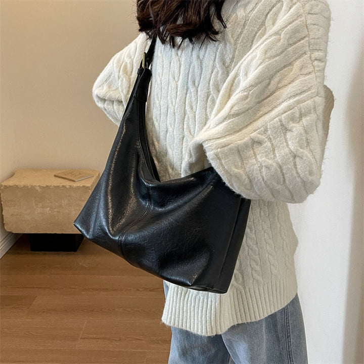 Soft Leather Shoulder Bag