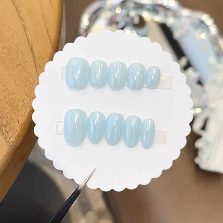 Artificial nails with high-gloss finish Kalsten