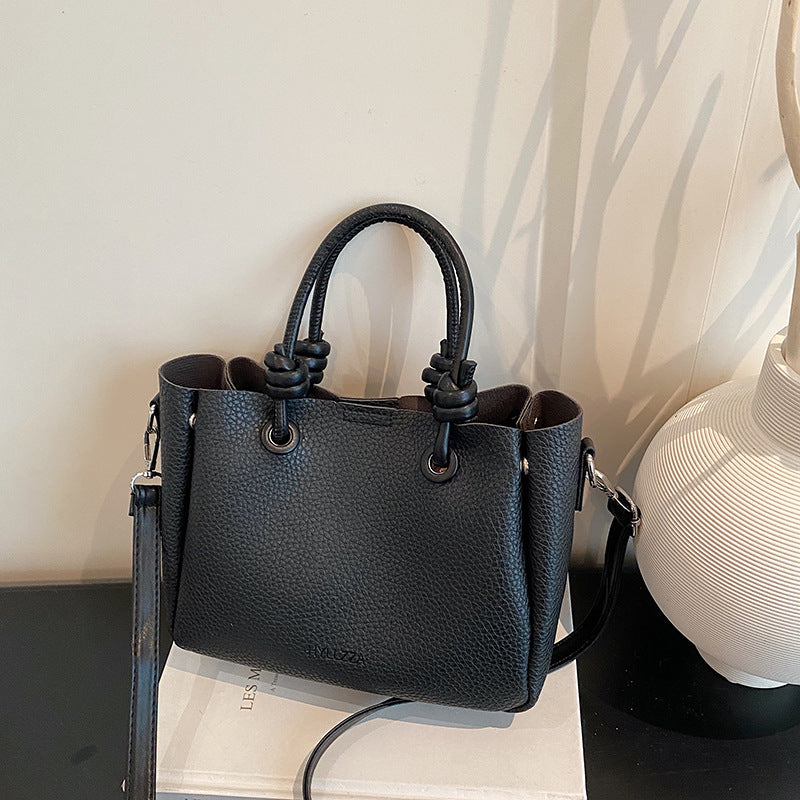 WoElegant Textured Handheld Tote Bag Kalsten