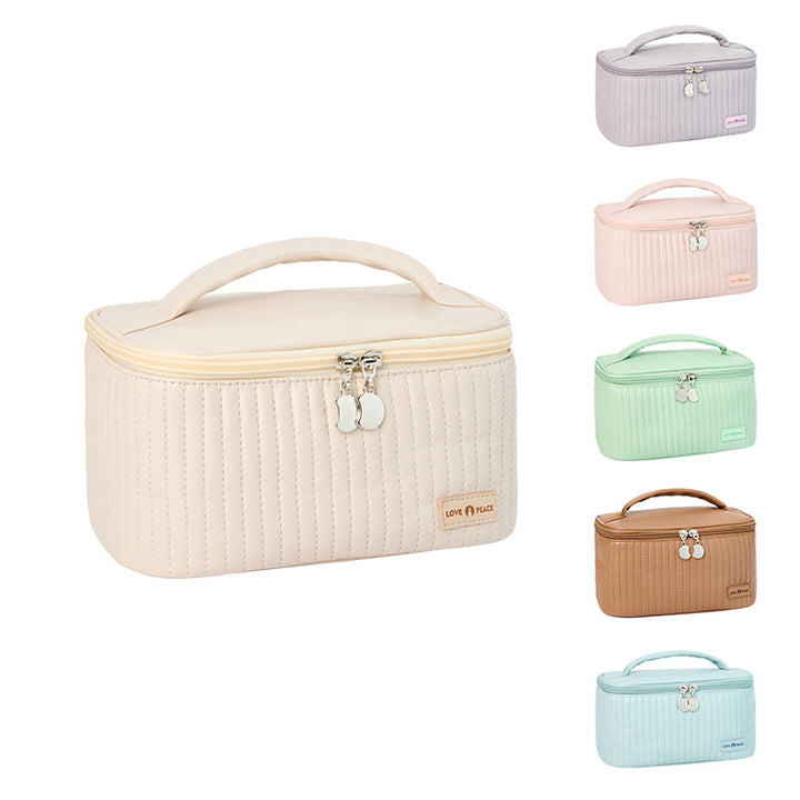 Elegant Quilted Makeup Storage Case Kalsten