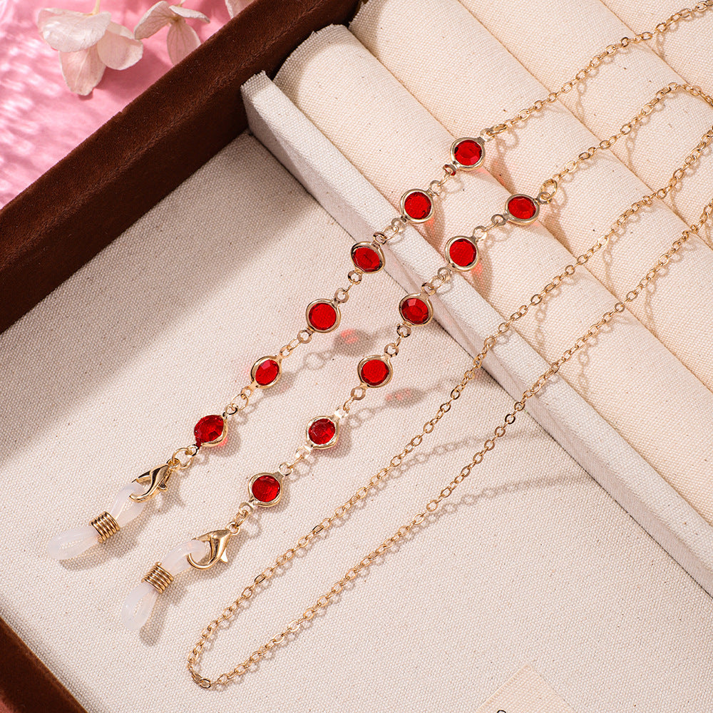 Artistic Beaded Eyewear Chain Kalsten