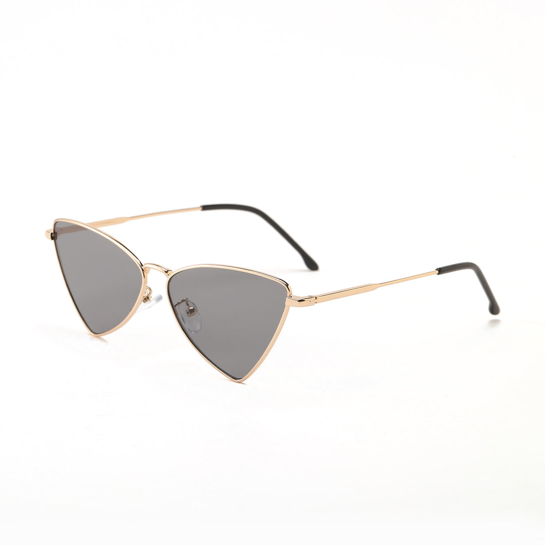 Women trendy Cat-Eye sunglasses with golden accents Kalsten