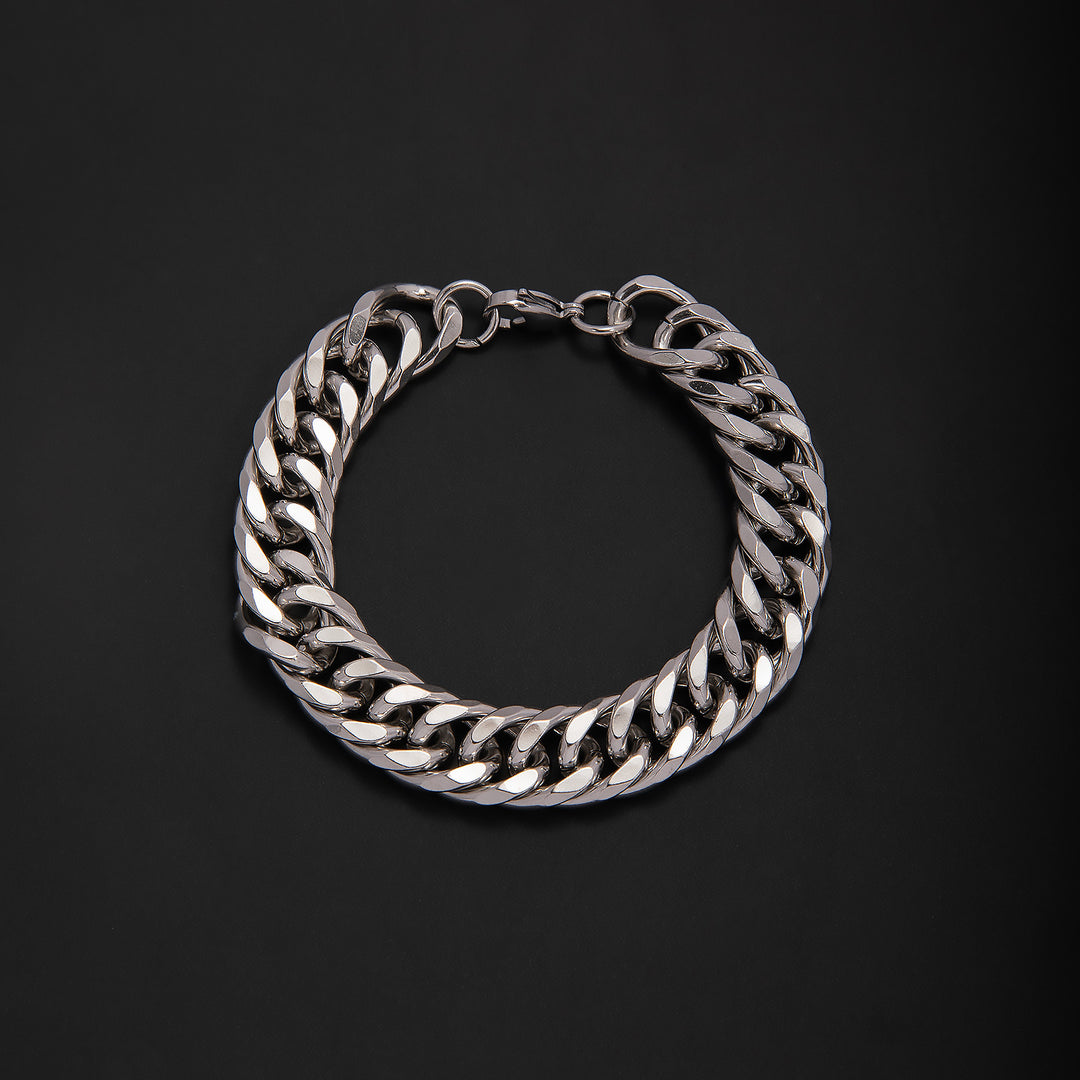 Bold Cuban Link Chain Bracelet Kalsten
